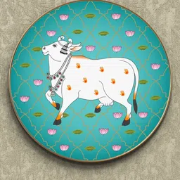 Livin'luxe Multicoloured MDF Religious Wall Paintings-picture-33