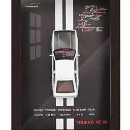 Negocio 3d Diecast Model Car Frame Diecast Metal Car Interactive Wall Decor With Openable Doors, Pull Back Display Car 1 Pc - Pack of 1 - Color May Vary image 5