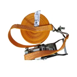 Dpack Ratchet Belt With 1500 Kg (1.5 Ton) Capacity 25 mm Size Belt (Two Parts Belt With Ratchet Tool) Assorted image 2