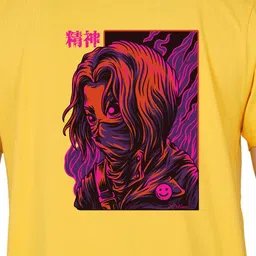 LA MILANO Men Graphic Printed Round Neck Pure Cotton Slim Fit T-shirt image 2