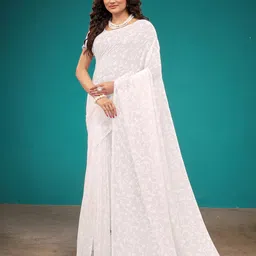 Garden Vareli Ethnic Motifs Printed Brasso Chanderi Saree-picture-36