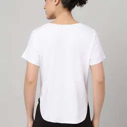 MKH Women Typography Printed Dri-FIT T-shirt image 2