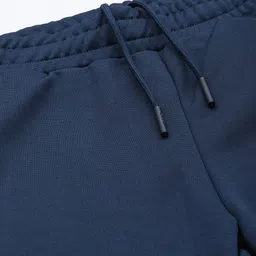 Alcis Men Navy Blue Slim Fit Solid Training Track Pants image 5