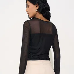 Honey by Pantaloons Women Round Neck Top image 4