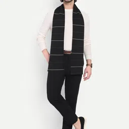 Knitkala Men Striped Merino Wool Mufflers image 3