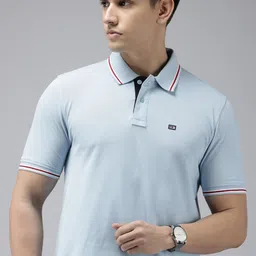 Arrow Polo Collar Sport Fit Pure Cotton T-shirt-picture-34