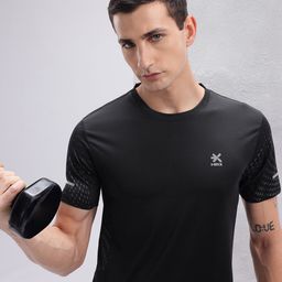 HRX by Hrithik Roshan Men Printed Rapid-Dry Training T-shirt-picture-40