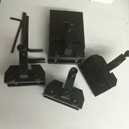 Assorts Quick Change Tool Post Block 76 mm Length 50x50 mm Base for Mini Lathe Machine image 2