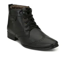 Eego Italy Men Black Flat Boots-picture-17
