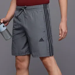 ADIDAS Men Brand Logo Printed 3 Stripes Chelsea Training or Gym Sports Shorts-picture-18