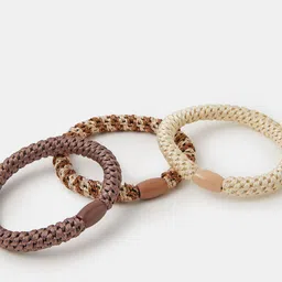 Accessorize Women Set of 3 Ponytail Holders image 2