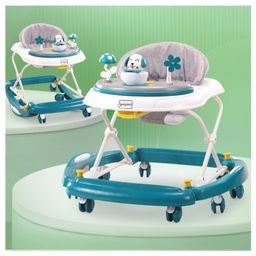 Babyhug Multifunctional Musical Baby Walker- Pink-picture-44