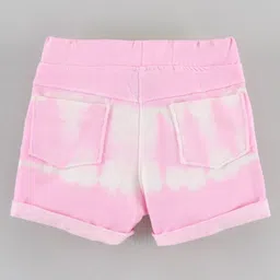 Little Kangaroos Mid Thigh Shorts Placement Print - Pink image 2
