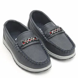 Cute Walk by Babyhug Formal Shoes - Dark Blue image 2