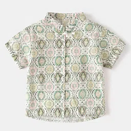 LULU & SKY Boys Ethnic Motifs Printed Casual Shirt-picture-46