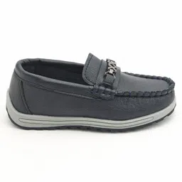 Cute Walk by Babyhug Formal Shoes - Dark Blue image 4