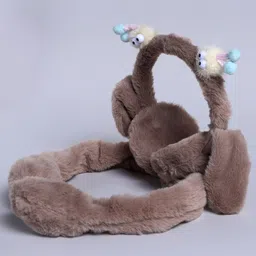 M'andy Woollen Animals Designed Earmuffs - Brown image 5