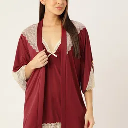 Ms.Lingies Satin Baby Doll-picture-23