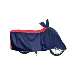 Auto Pearl Waterproof Two Wheeler Cover For Royal Enfield Bullet 350 Twinspark (Red & Blue)-image-39
