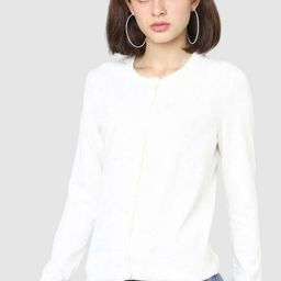 GAP Women Round Neck Long Sleeve Cotton Cardigan Sweaters-picture-18