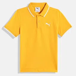 Puma Boys Essentials Collar Tipped Polo T-shirt-picture-22