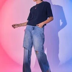 The Roadster Lifestyle Co Pure Cotton Oversized Fit T-Shirt-image-63