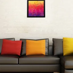 eCraftIndia Multicoloured Botanical UV Wall Art-picture-20