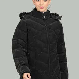 ELLIPSE Women Hooded Padded Longline Jacket-picture-14