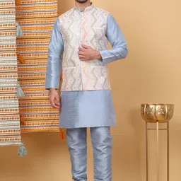 KRAFT INDIA LUXE Men Regular Kurta with Churidar image 1