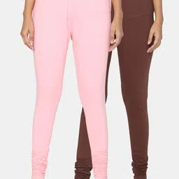 TSG Bliss Women Pack of 2 Bio Wash Churidar Leggings-picture-22