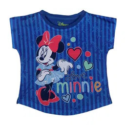 Minnie Girls Blue Printed Top-picture-30
