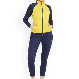 PERF Colorblocked Mock Collar Zipper Tracksuit-picture-10