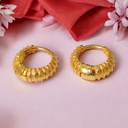 SHREE KRISHNA SHOPPING Gold-Plated Brass Earrings-picture-38