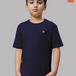 Friskers Boys Navy Blue 2 Pockets T-shirt-picture-25