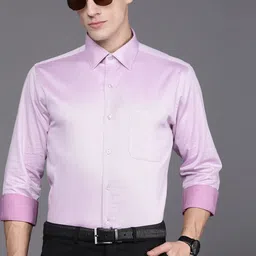 Raymond Men Pure Cotton Slim Fit Formal Shirt-image-52