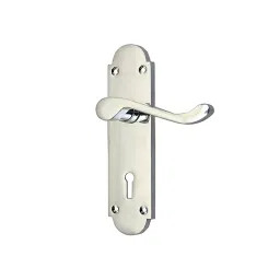 Screw Tight Stainless Steel Chrome Plated Lever Lock Handle Z110402CP image 2