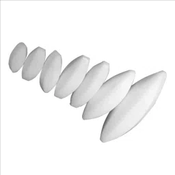 Acutek Oval Stir Bar 12 mm Dia 35 mm Length PTFE-Coated, ROV-1235 (Pack of 10) image 2