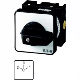 EATON 3P 3 Position 45° Motor Reversing Cam Switch, 690 V (Volts), 20A, Short Thumb Grip Actuator, 013243 T0-3-20/EZ-image-88