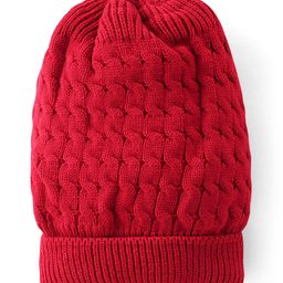 Pine Kids Woollen Beanie Cap Maroon - Diameter 14.5 cm-picture-21