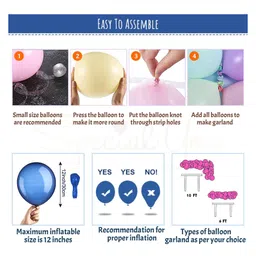 Bubble Trouble Spiderman Theme Birthday Decoration Items Kit For Boys Includes Black Red And Blue Balloons With Spider Man Foil Balloon Set And Black Happy Birthday Banner- Set Of 53 Items image 3