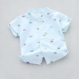 KIDGARB Boys Conversational Printed Casual Shirt image 4