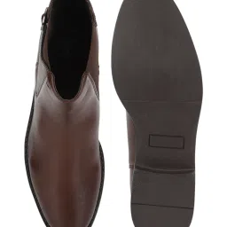 Yoho Women Brown Buckle Boots image 3