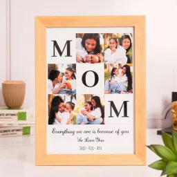 THE ZAPPY BOX Personalized 'MOM' Photo Collage Frame-picture-18