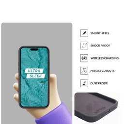 SPRIG Solid iPhone 15 Pro Max Back Case Mobile Accessories image 4