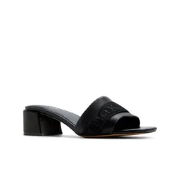 ALDO ELBENALDAR Women Open Toe Leather Block Heel Sandal-image-72