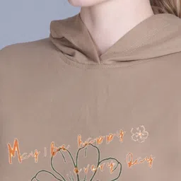 7 ISLANDS Women Printed Hooded Sweatshirt image 4