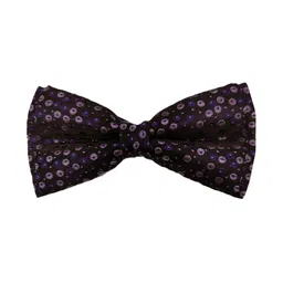 VOICI Men Printed Woven Design Bow Tie-image-75