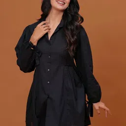 PINGAKSH Bishop Sleeves Cotton Top-picture-18