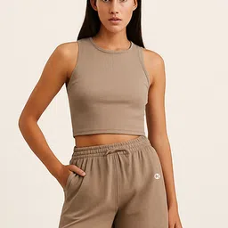 HRX by Hrithik Roshan Women Regular Fit Mid-Rise Cotton Gym Shorts-image-65