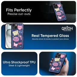 QRIOH Quirky Printed iPhone 17 Pro Max Back Case Mobile Accessories image 5